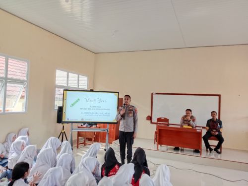 Bagian Sumber Daya Manusia PolresTulang Bawang Barat  Mensosialisasikan Penerimaan Anggota Polri Terpadu T.A 2026