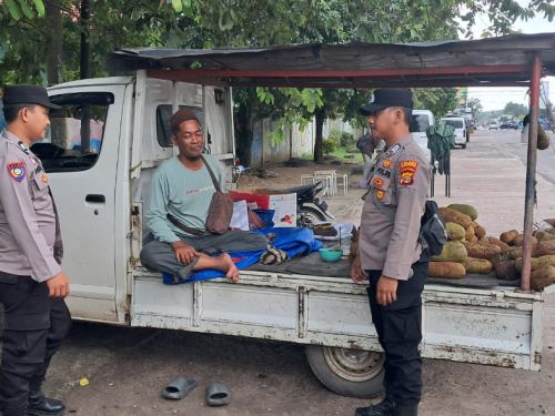 Patroli Dialogis Rawan Pagi Polsek Tulang Bawang Tengah, Situasi Aman Terkendali