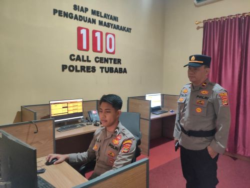 Polres Tulang Bawang Barat Ajak Masyarakat Tak Ragu Lapor Melalui Call Center 110, Siap Layani Masyarakat
