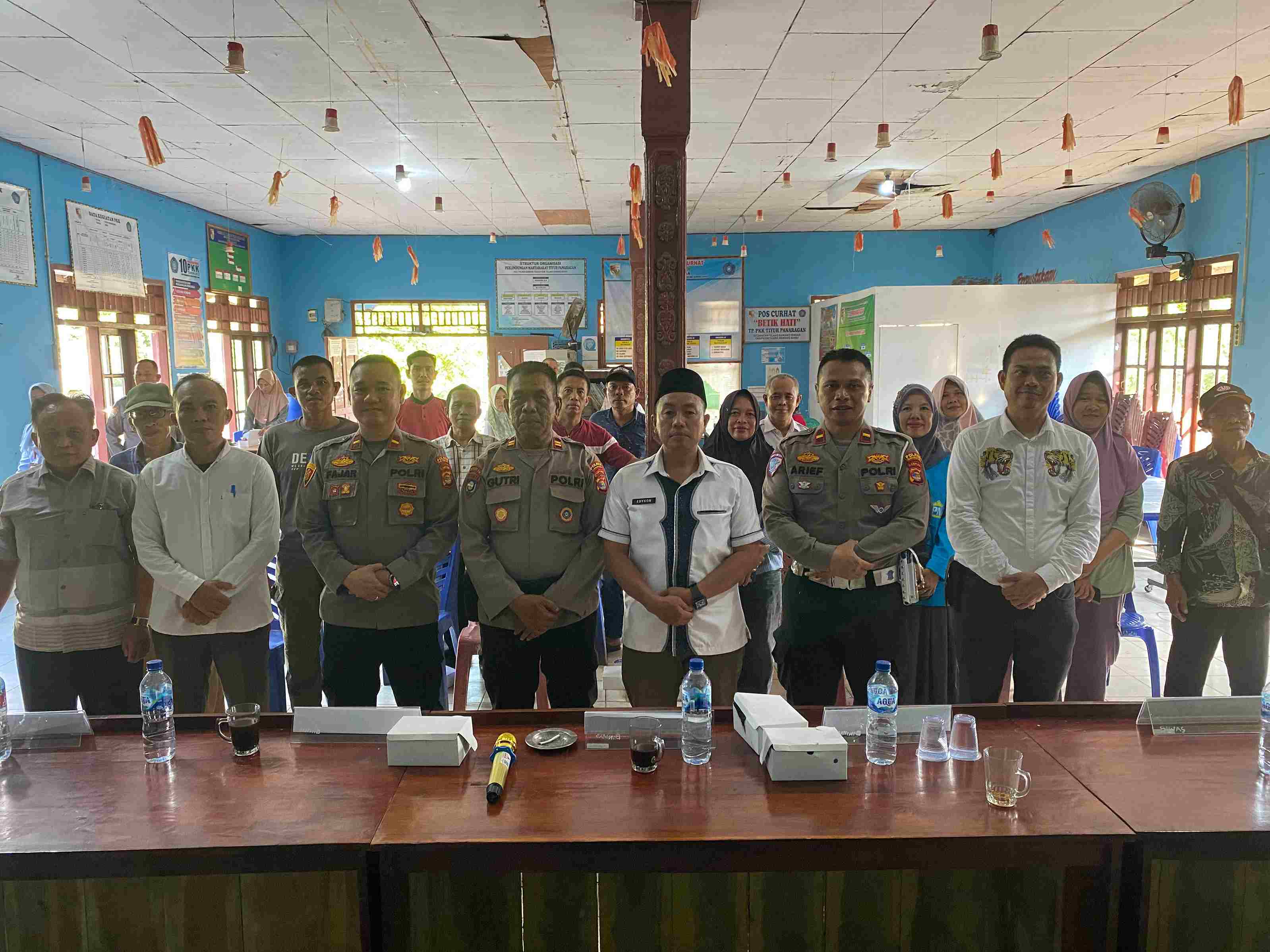 Polres Tulang Bawang Barat Gelar Penyuluhan Hukumdi Tiyuh Panaragan Agar Masyarakat Memiliki Wawasan dan Sadar Hukum